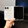 Adequado para Capa de Celular Apple 18Fold com Sensação de Pele Magnética Ice Mist para iPhone Duo com Dobra Automática e Retorno do Eixo Central
