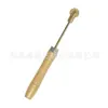 Ape Wong Herramientas de Apicultura Herramientas para Colmenas Herramienta para Incrustar Hilo de Rosca con Mango de Madera para Colmena Alambre de Hierro para Marcos de Colmena Instalador de Alambre Superior Prensador de Rosca