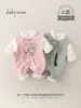 Macacão 2026 para bebê para o outono, agasalho para recém-nascido, vestido formal para um ano, macacão de bebê, macacão de engatinhar para primavera e outono