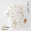 Macacão de Bebê Algodão Puro Tipo a 120g Acolchoado Roupas de Algodão Outono e Inverno Roupas de Bebê Quente e Espessado Roupas Infantis de Anyang