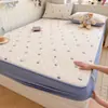 Sábana bajera ajustable de dibujos animados Clase A, impermeable, lavable a máquina, funda de colchón acolchada, apta para todas las estaciones, protector de colchón, funda de colchón, funda de cojín