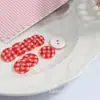Camisa Listrada Colorida Botão de Resina Fofo Pequeno Botão DIY Versátil Decorativo Pequeno Botão
