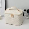 Nuevo Neceser de Alta Clase de Gran Capacidad Portátil para Viaje Multifuncional Bolsa de Almacenamiento de Cosméticos Resistente a la Suciedad Bolsa Cuadrada Portátil