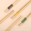 Palillos de Cinco Colores para Uso Doméstico, Palillos de Bambú Carbonizado con Impresión de Mármol, Una Persona, Un Par de Palillos, Estilo Chino, Gama Alta 10 Pares para Hotel