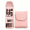 Cortauñas de Acero Inoxidable Personalizado Set de Manicura Plegable de 16 Piezas para Hombres Herramientas de Belleza para Uñas de Alta Calidad Set Completo al por Mayor