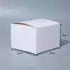 Caixa de Papelão Branca Spot Caixa Retangular Espessa Branca Caixa de Embalagem Caixa Colorida de Papel Branco Caixa de Embalagem para Presente Pode Ser Personalizada