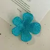 Directo de Fábrica Atmósfera Primavera/Verano Brillo Fino Acetato Flor de Cinco Pétalos Parches Hechos a Mano Accesorios para el Cabello Materiales DIY En Stock Personalizado
