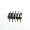 Atacado do Fabricante Passo 2.0 5P Cabeçalho de Pinos de Linha Única Conector de Cabeçalho de Pinos Fêmea Dobrado em 90 Graus Horizontal de Linha Única