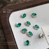 K9 Decorações para Nail Art de Ovo de Pombo Acabado Pedras Strass Coloridas Brilhantes de Alta Qualidade Oval Empilhadas Decorações de Bola de Diamante para Unhas Atacado