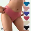 Ropa interior de mujer de cuatro tallas de seda helada sin costuras de color liso simple para mujer M-XXL, importada de fábrica de Europa y América, para temu