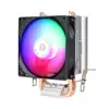 Dissipador de Calor Frost Cooling Dupla Haste de Calor Cooler de CPU 1151 Resfriado a Ar 20111155 Amd Desktop Ventilador Luminoso
