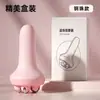 Novo Massageador Roller de Corpo Inteiro com 5 Bolas Magnéticas Ferramenta de Massagem Escova de Meridianos Manual de Aço Inoxidável para Cintura e Abdômen