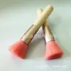 Shenzhen Buena Calidad Pincel de Maquillaje para Manchas Pincel Llama Pincel para Polvo Húmedo Herramientas de Belleza Pincel para Rubor Pincel para Base al por Mayor