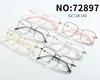 Montura de gafas retro de moda aleación anti-azul viaje transfronterizo moda comercio electrónico transfronterizo Europa y Estados Unidos explosiones 72789