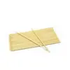 Espetos de Bambu Descartáveis Fabricante Espetos Brancos para Churrasco Processamento de Tripa de Pastagem Espetos para Assar em Barril Doméstico
