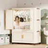 Em Estoque Guarda-Roupa Doméstico Sem Instalação Armário de Armazenamento de Brinquedos para Lanches de Bebê Armário de Armazenamento para Sala de Estar Guarda-Roupa Simples Infantil