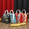 Spot takeaway, saco de isolamento não tecido, chá de leite, folha de alumínio, isolamento, bolsa, catering takeaway, saco de embalagem personalizado