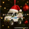 Decoração de Pingente de Hanukkah de Novo Produto Transfronteiriço Hexagonal Acrílico Dupla Face Pingente de Carro Suprimentos de Decoração para Festa em Casa