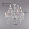Nuevos Accesorios de Boda Araña de Cristal para Bodas Acrílico de Múltiples Capas Cristal Camino de Boda Decoración de Techo del Salón de Bodas Camino de Boda