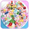 Parche de Accesorios de Resina de Dibujos Animados para Bricolaje, Pegamento en Crema, Paquete de Materiales para Fundas de Teléfono Móvil y Joyería, Pato de Goma Mixto, Pinza para el Cabello Infantil