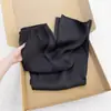 ¡Muy recomendable! Elegantes pantalones negros de seda cupro frescos para mujer, pantalones versátiles de pierna ancha con caída para el verano 2026