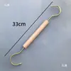 Ganchos para Loja de Roupas, Ganchos S, Cabides de Corda de Cânhamo, Adereços de Exibição, Painéis de Exibição de Madeira, Pregadores de Calça, Argolas para Lenço