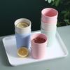 Vaso de Agua de Paja de Trigo Juego de Vasos para Bebida para el Hogar Vaso de Plástico Anticaída para Niños Leche Jugo Bebida Comercial