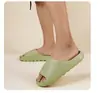 Chanclas de coco transfronterizas temu para hombre, relleno de tacón, deportivas, para exteriores, para casa, sensación de pisar excremento, suela gruesa, yeezy personalizado
