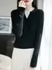 Padrão torcido retrô requintado blusa de duas peças falsas em camadas simples versátil elegante para primavera e outono para mulheres