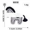 Parches Populares de Bordado de Pony Solubles en Agua, Parches de Encaje de Animales Lindos, Accesorios DIY para Ropa, Bolsas y Sombreros, En Stock