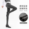 Leggings cinza para mulheres baixinhas, adequados para outono e inverno, com design de cintura alta canelado vertical, modeladores e quentes, meias-calças de algodão com forro de fleece