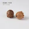 Accesorios de sándalo Barbie pulpo caramelo conejo oso cabeza de calabaza lindo tallado en madera estilo DIY accesorios juego cultural productos semiacabados