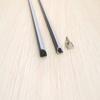 Luz mini con ángulo recto de triángulo ranura de luz de 8*8 mm barra de luz de gabinete carcasa de ranura de aluminio
