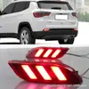 Adecuado para JEEP JEEP Guide 17-19 Luz de columna de luz LED para parachoques trasero Luz antiniebla trasera Luz de freno