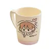 Vaso para Enjuague Bucal con Patrón de Logo Personalizado y Texto, de Aspecto Elegante, Vaso para Cepillo de Dientes de Gran Capacidad, Vaso para Cepillado Dental de Plástico de Alta Gama