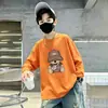Camiseta de manga larga para niño 100% algodón 2026 nuevo estilo de otoño camiseta interior para niño camiseta básica para niño estilo primavera y otoño