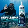 El agente de reparación adhesivo impermeable KineShineX para traje de buceo de 25 ML es fuerte, duradero, flexible y resistente a la flexión, adecuado para buceo