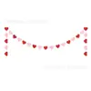 Bandera del Día de San Valentín Brillo Amor Pancarta de Boda Decoración de Propuesta de Boda Bandera Decoración de Habitación de Boda Pancarta