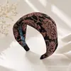 Diadema de estilo de cabello para la frente de caña alta 2026, versátil con dientes para un agarre antideslizante, diadema para lavarse la cara, colección de accesorios para el cabello para mujeres