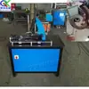 Máquina dobladora eléctrica pequeña de metal, equipo de mecanizado de hierro, tubo cuadrado, tubo redondo, máquina automática de doblado por rodillo