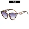 Nuevas Gafas de Sol de Moda para Mujer Estilo Ojo de Gato Protección Solar de Verano Templo con Personalidad Montura de Gafas con Perlas Huecas