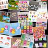 Envío gratuito, botella de deseos DIY, regalo creativo, botella de estrella, botella arcoíris, botella de océano, conjunto completo, material para niños, hecho a mano