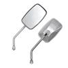 Motocicleta Espejo Retrovisor Modificado Cuadrado Espejo Retrovisor Coche Príncipe Rey Tortuga Espejo Retrovisor Cg125 Espejo Retrovisor Electrochapado