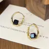 Acessórios de Orelha em Alta no Tiktok Estilo Ano Novo Brincos Vermelhos Personalizados Brincos da Moda Versáteis Tachos de Orelha Ganchos de Orelha Presilhas de Orelha para Mulheres