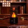 Janpim Xiamen Lâmpada Noturna Simples Retro Lâmpada de Dormir para Quarto Mesa de Cabeceira Recarregável por USB Luz Ambiente de Mesa