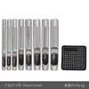 Conjunto de Furador de Cinto DIY Ferramenta Manual para Furar Cintos de Couro