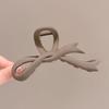 Pinza para el Cabello Grande de Peluche para Mujer 2025 Modelo Nuevo Pinza Tiburón de Gama Alta Estilo Coreano Sensación de Alto IQ Pinza Melard