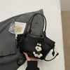 Bolsa Transversal de Ombro Único Estilo Coreano Transfronteiriça, Bolsa de Mão Estilosa e Simples, Bolsa de Grande Capacidade para o Dia a Dia
