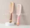 Peine Recto Lindo para Mujeres, Adecuado para Cabello Largo, Uso en Casa, Lindo para Estudiantes y Chicas Jóvenes, Peine Recto de Plástico para Coletas