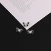 Estilo Chino Doble Cara Mariposa Color Degradado Goteo de Aceite Aleación Colgante DIY Pulsera Hecha a Mano Pendientes Accesorios para el Cabello Material Accesorios